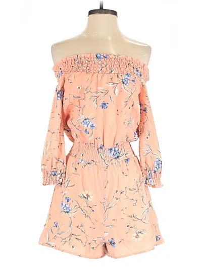 Pre-owned Ali & Jay Romper In Orange
