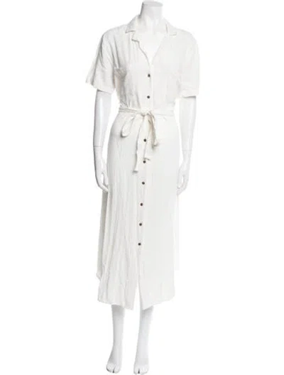 Pre-owned Ali Golden Long Dress In Multi