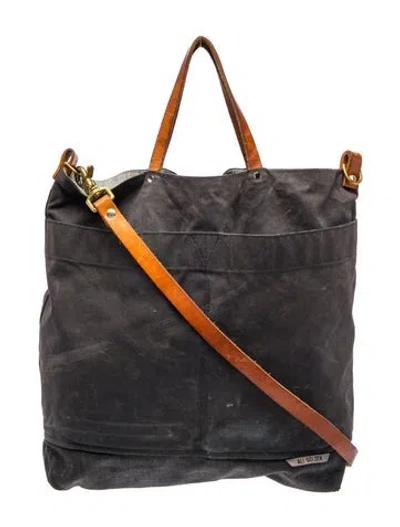 Pre-owned Ali Golden Suede Shoulder Bag In Black