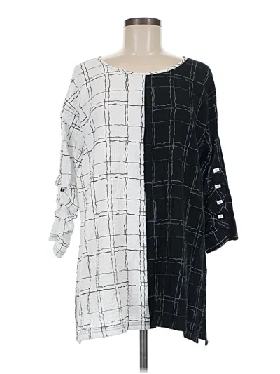 Pre-owned Ali Miles Kimono In Black