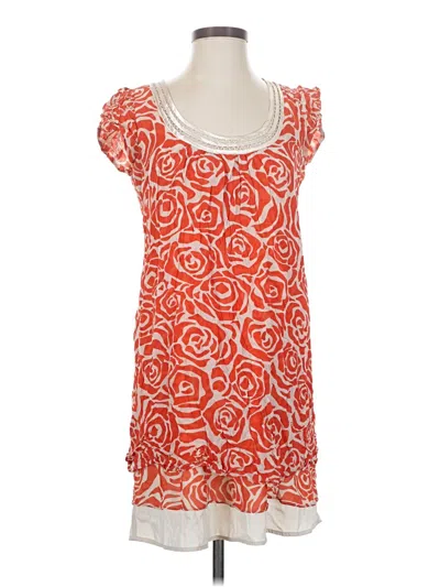Pre-owned Ali Ro Casual Dress In Orange