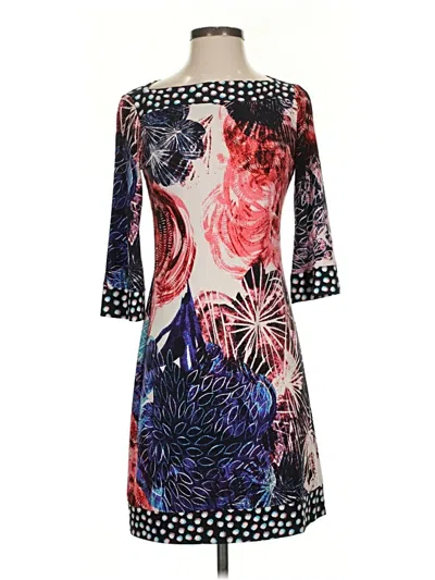 Pre-owned Ali Ro Cocktail Dress In Blue