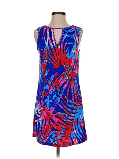 Pre-owned Ali Ro Cocktail Dress In Blue