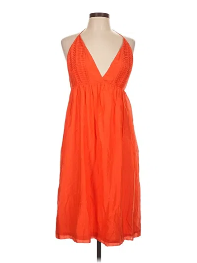 Pre-owned Ali Ro Cocktail Dress In Orange