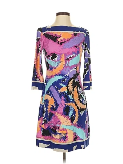 Pre-owned Ali Ro Cocktail Dress In Purple