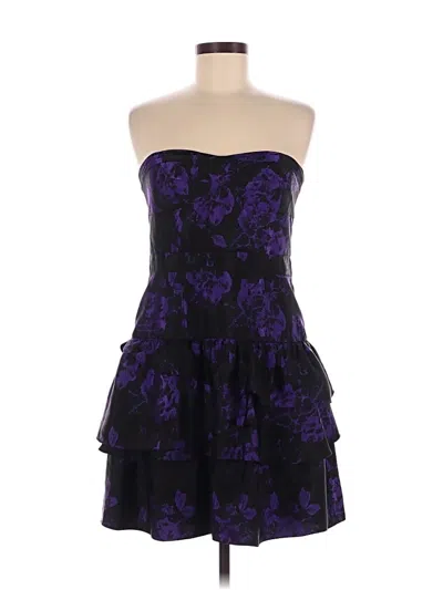Pre-owned Ali Ro Cocktail Dress In Purple