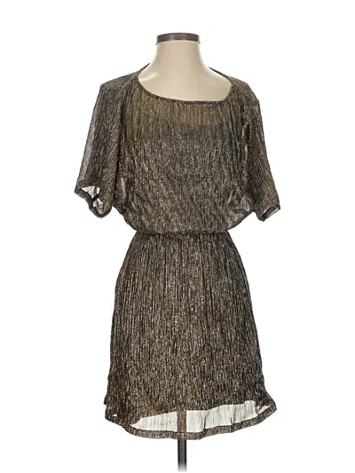 Pre-owned Ali Ro Cocktail Dress In Silver