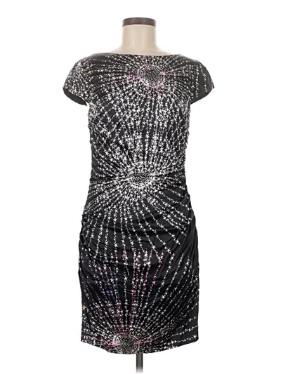 Pre-owned Ali Ro Cocktail Dress In Silver