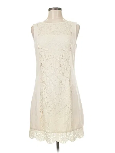 Pre-owned Ali Ro Cocktail Dress In White
