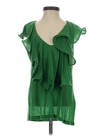 Pre-owned Ali Ro Sleeveless Blouse In Green