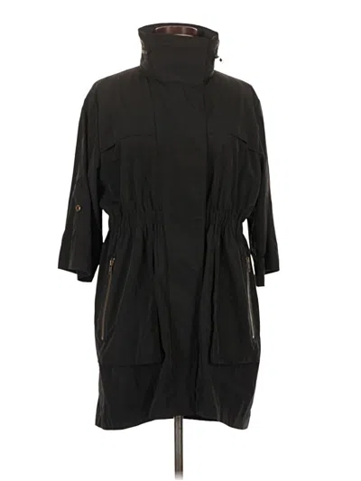 Pre-owned Ali Ro Trenchcoat In Black