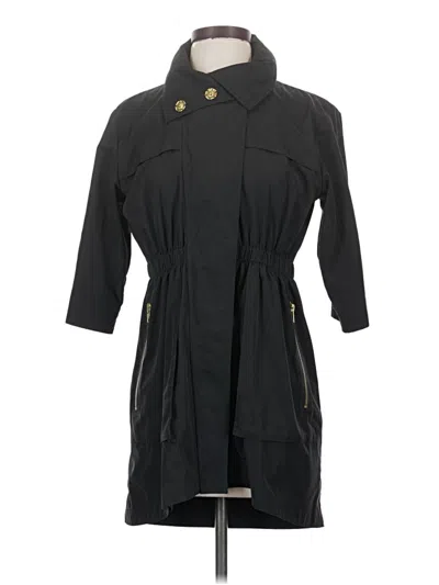 Pre-owned Ali Ro Trenchcoat In Black