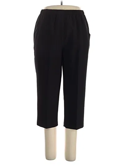Pre-owned Alia Casual Pants In Black