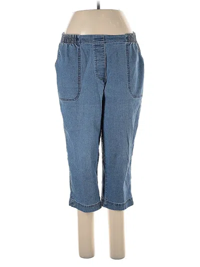 Pre-owned Alia Casual Pants In Blue