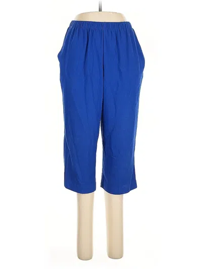 Pre-owned Alia Casual Pants In Blue