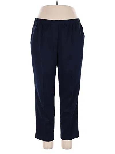 Pre-owned Alia Casual Pants In Blue