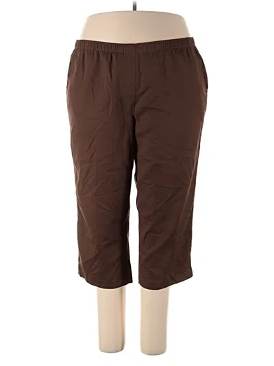 Pre-owned Alia Casual Pants In Brown