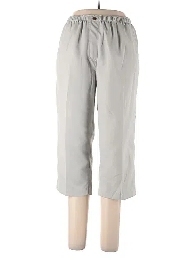 Pre-owned Alia Casual Pants In Gray