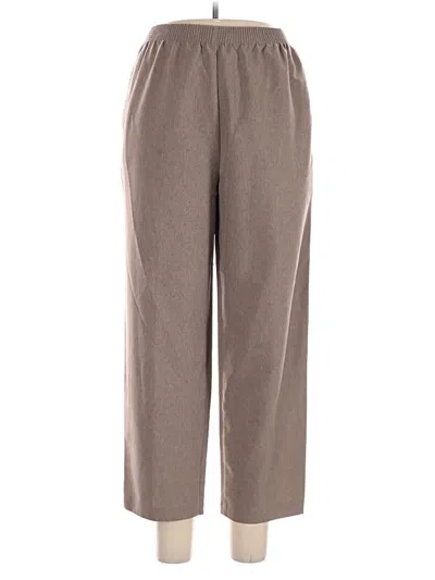 Pre-owned Alia Casual Pants In Gray