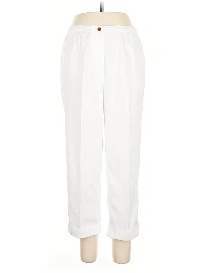 Pre-owned Alia Casual Pants In White