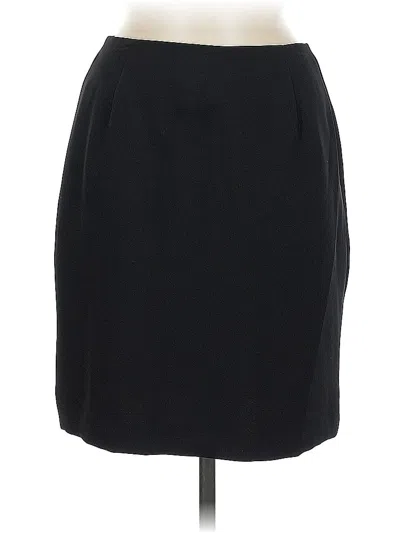 Pre-owned Alia Formal Skirt In Black