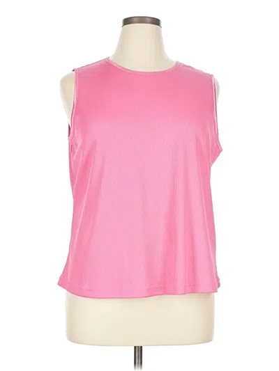 Pre-owned Alia Sleeveless T-shirt In Pink