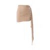Alia Studio Women's Nora Skirt Nude In Brown