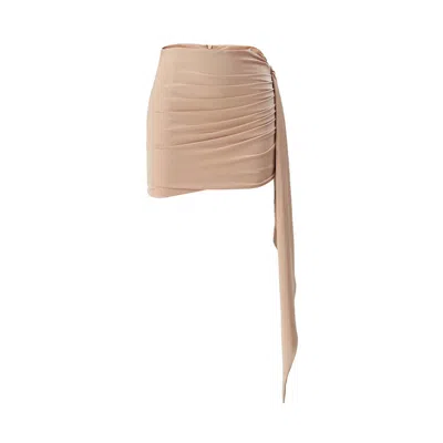 Alia Studio Women's Nora Skirt Nude In Brown