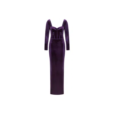 Alia Studio Women's Pink / Purple Violet Dress In Pink/purple