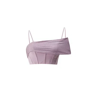 Alia Studio Women's Staras Croptop Lilac In Purple