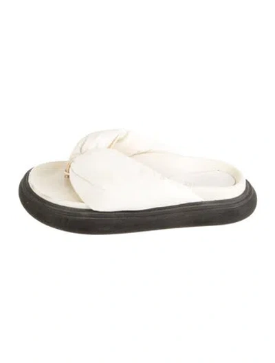 Pre-owned Alias Mae Leather In Neutrals/white