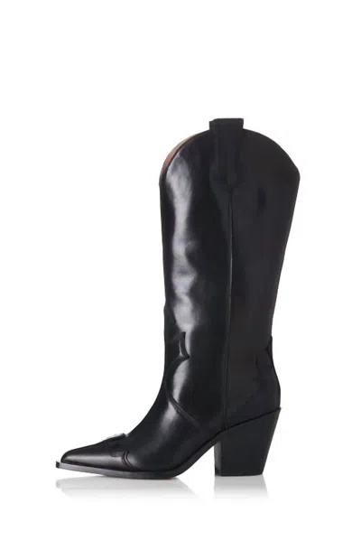 Alias Mae Women's Margot Boot In Black & Black Leather