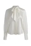 Alice---olivia Alice + Olivia Shirts White In Bianco