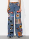 Alice And Olivia A+o X Bronco Trish Jean