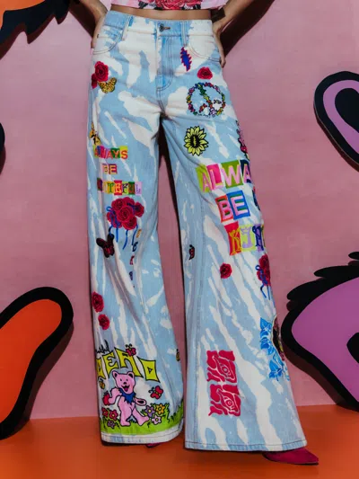 Alice And Olivia A+o X Grateful Dead Amazing Jean In Multi