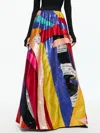 Alice And Olivia Tina Maxi Skirt In Limitless