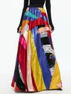 Alice And Olivia Tina Maxi Skirt In Limitless