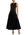 Alice And Olivia Adley Sleeveless Dress In Black