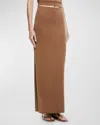 ALICE AND OLIVIA AGATHA MAXI PENCIL SKIRT