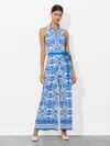 ALICE AND OLIVIA ALARA LINEN JUMPSUIT