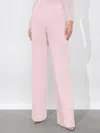 Alice And Olivia Alexander Trouser In Shell Pink