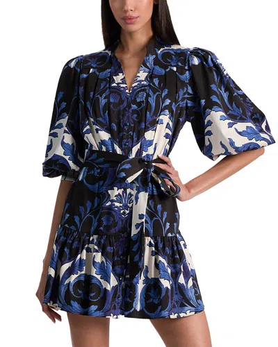 Alice And Olivia Alica And Olivia Cora Mini Shirt Dress