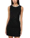 Alice And Olivia Edris Sleeveless Mini Dress In Black