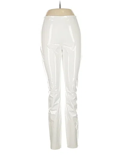 Pre-owned Alice And Olivia Alice + Olivia Active Pants In White