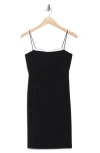 Alice And Olivia Ada Midi Dress In Black/off White