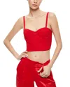 ALICE AND OLIVIA ALICE + OLIVIA ADARA SPAGHETTI STRAP BUSTIER