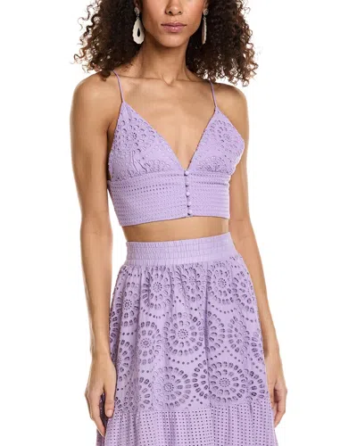 ALICE AND OLIVIA ALICE + OLIVIA ADELAIDE CROP TOP