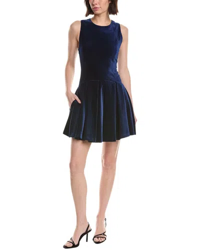 Alice And Olivia Alice + Olivia Adley Dress In Blue