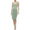 Alice And Olivia Alice + Olivia Alina Braid Strap Body-con Dress In Sage