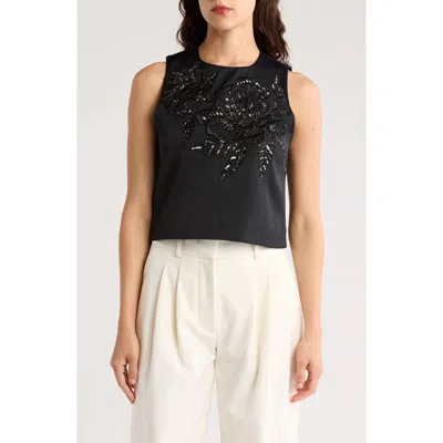 ALICE AND OLIVIA ALICE + OLIVIA AMAL EMBELLISHED TANK